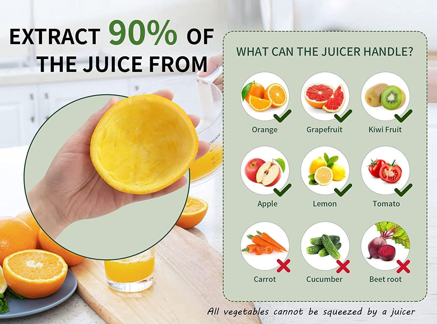 Citrus Juicer Electric Orange Lime Lemon Citric Squeezer Electric High Juice Squeezer Juicer USB Charging USB Charging Juicer Lime Lemon Orange Citric Press Wireless Portable Travel Juice Mate
