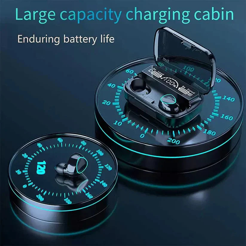 TWS M10 Earbuds Bluetooth 5.1 Earphones 3500mAh Charging Box Wireless Stereo